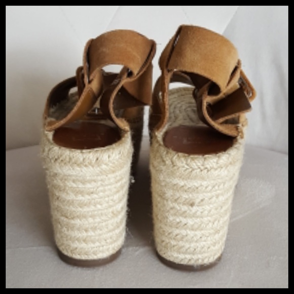 🚫SOLD🚫Marc Fisher LTD Randall espadrille wedge 5 - Picture 4 of 5